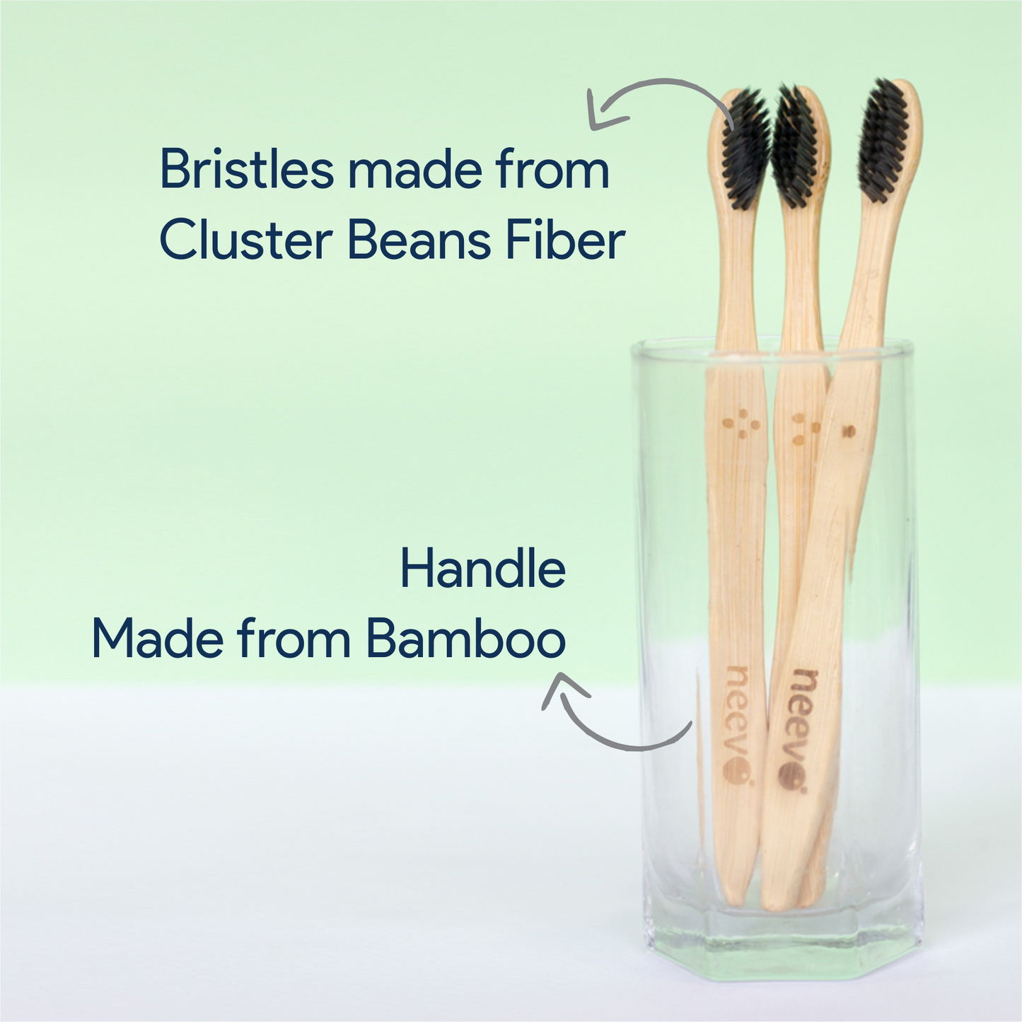 Bamboo Toothbrush (Pack of 4)